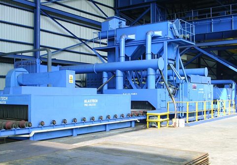 鋼板預(yù)處理線(xiàn)